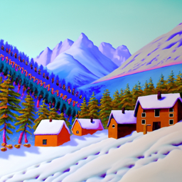 snowy_mountain_village